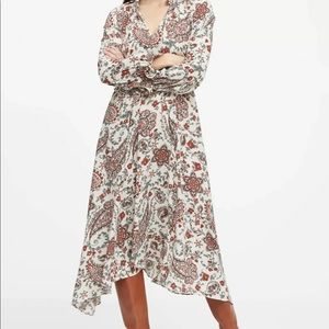 Banana Republic Paisley Dress